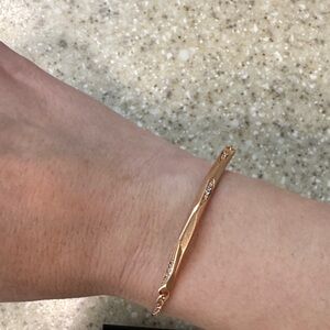 Kendra Scott Slider Rose Gold Bracelet